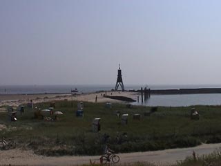 Die Kugelbake von Cuxhaven